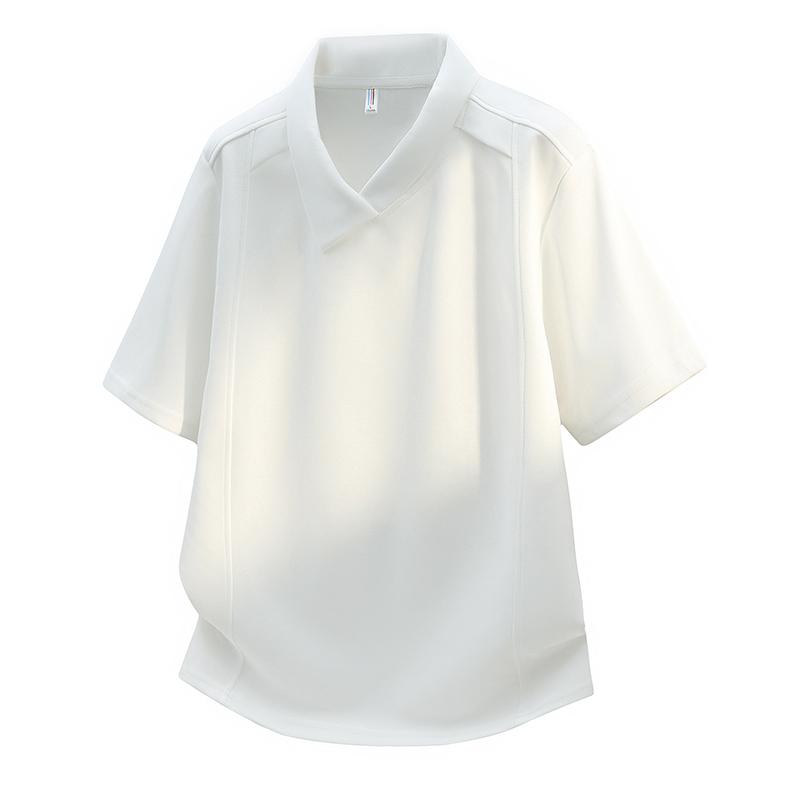 Men s Short Sleeved Men s Summer Thin Casual Business Casual Half Sleeved T-shirt for Men XXXL белый 1380₽