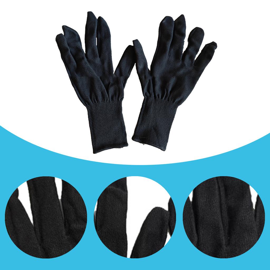 1pair Elastics Warm Mittens Unisex Touchscreen Gloves Cold Weather Gloves for Outdoor Cycling