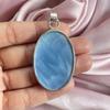 Owyhee Opal Pendant With Silver Chain Necklace 925 Sterling Silver Pendant