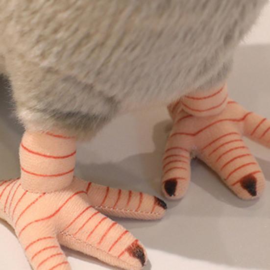 22/30CM Simulation Pigeon Plush Toy Kids Stuffed Pigeon Doll Toddlers Boys Girls Soft Bird Plushie Educational Animal Toy Decoration