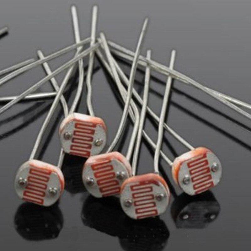 20PCS Photoresistor LDR CDS 5mm Light-Dependent Resistor Sensor GL5516 Arduino