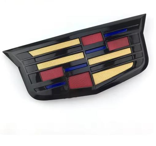 AABHT1 3D ABS Car Front Rear Logo Emblem Cover For Cadillac XTS XT5 XT6 ATSL Auto Grille Tailgate Trunk Badge Exterior Decoratiom