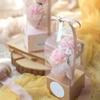 Clear Bouquet Bags Elegant Flower Packaging Boxes Single Rose Flower Box For Florist Retail And Special Event