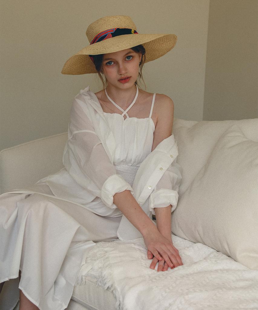 Hypernet Halterneck Fairy Dress_White