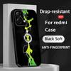 Ben 10 classic anime pattern ins Phone Case For Xiaomi Redmi Note 14 13 12 11 Pro Plus S 5G 14C A3 Soft Black Phone Cover