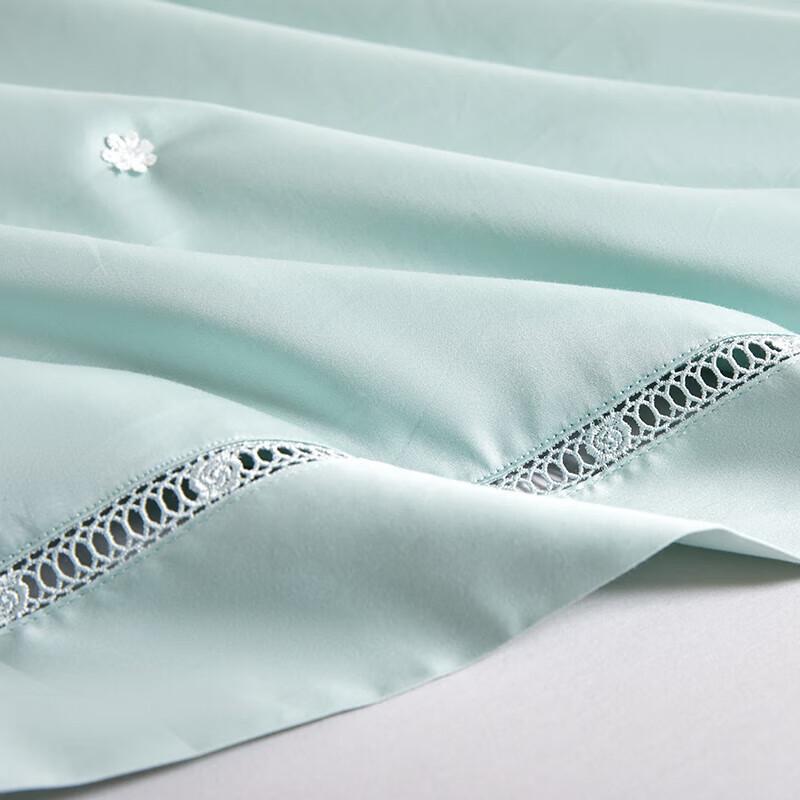 ZMN French Embroidered 100% Mulberry Silk All-Season Quilt