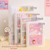 Frosted Transparent Small Photo Album for Instant Camera and Card Storage