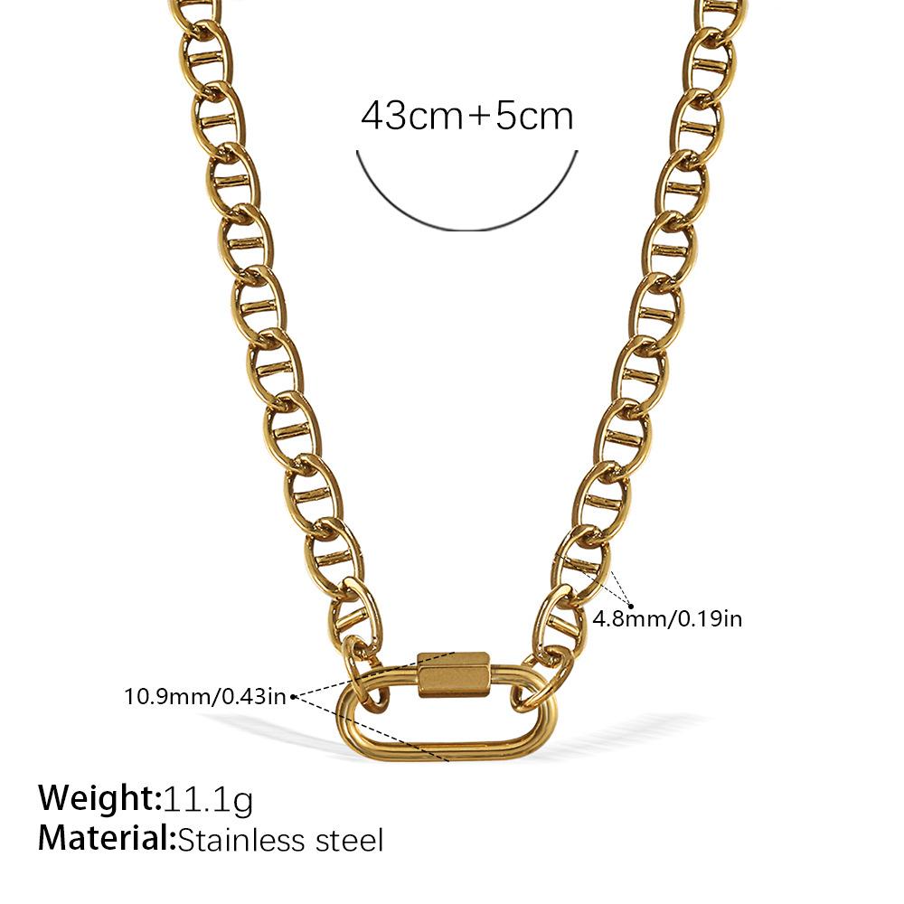 Japan And South Korea Fashion Niche Bracelet Necklace Women'S Personality Design Versatile Jewelry Does Not Fade Popular Trend