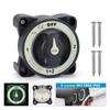 Reliable 4 Position Battery Isolator Switch 32V  Battery Cutoff Switch Upgrades for Marine & Vehicle Power Management