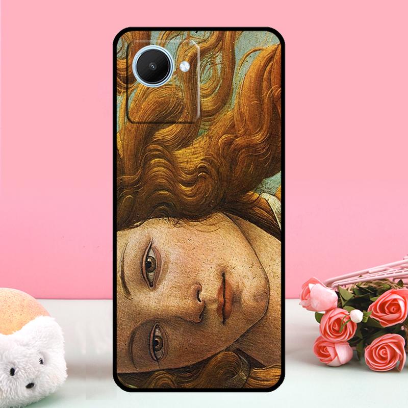Sandro botticelli sztuka renesansu Dla Realme 12 Pro Plus 9 10 11 GT5 Pro GT Neo5 C21Y C25s C30 C31 C33 C35 C51 C53 C55 Etui