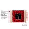 100 Languages 'I Love You' Heart Projection Necklace - Valentine's Day Gift