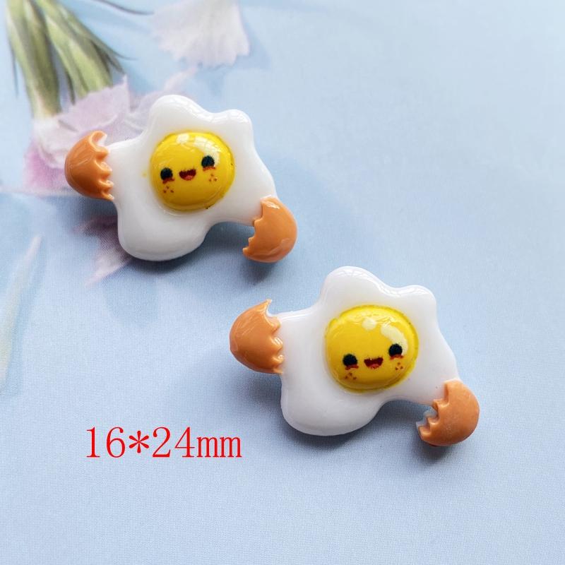 30Pcs Cute Mixed Cartoon Ice Cream/Animal Flat Back Resin Cabochons Scrapbooking DIY Jewelry Craft Decoration Accessorie H200