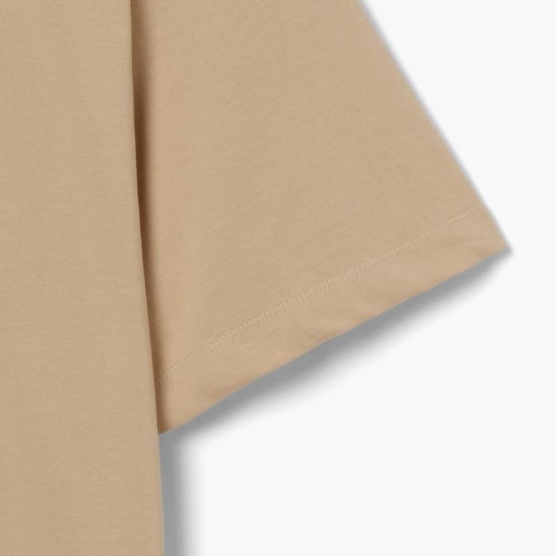 Tbrm Sf MarkeT CoTTon Crewneck T shirT Beige Tbe2m60000a24