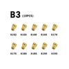 10Pcs Motorcycle Carburetor Main Jets Slow Pilot Jets M5 6mm Thread for PWK Keihin OKO CVK Carb Set Injector Nozzle