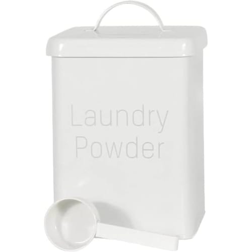 Kwueiit Laundry Powder Storage Box Container, Detergent Ball Storage, Powder Storage Case, Tin Box, Laundry Detergent Container, Laundry Detergent Bal