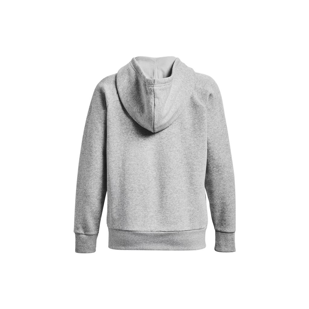 Under Armour Rival Fleece Full-Zip Hoodie Women Hoodies Gray 1379497-012