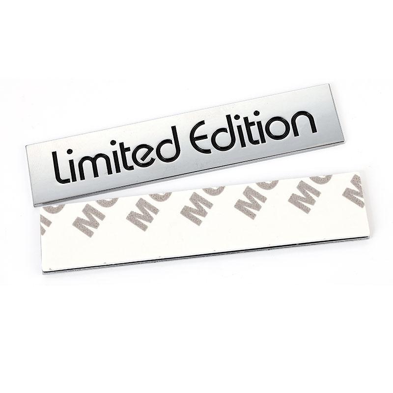 3D Metal Car Sticker Limited Edition Emblem Badge Decal Styling Accessories