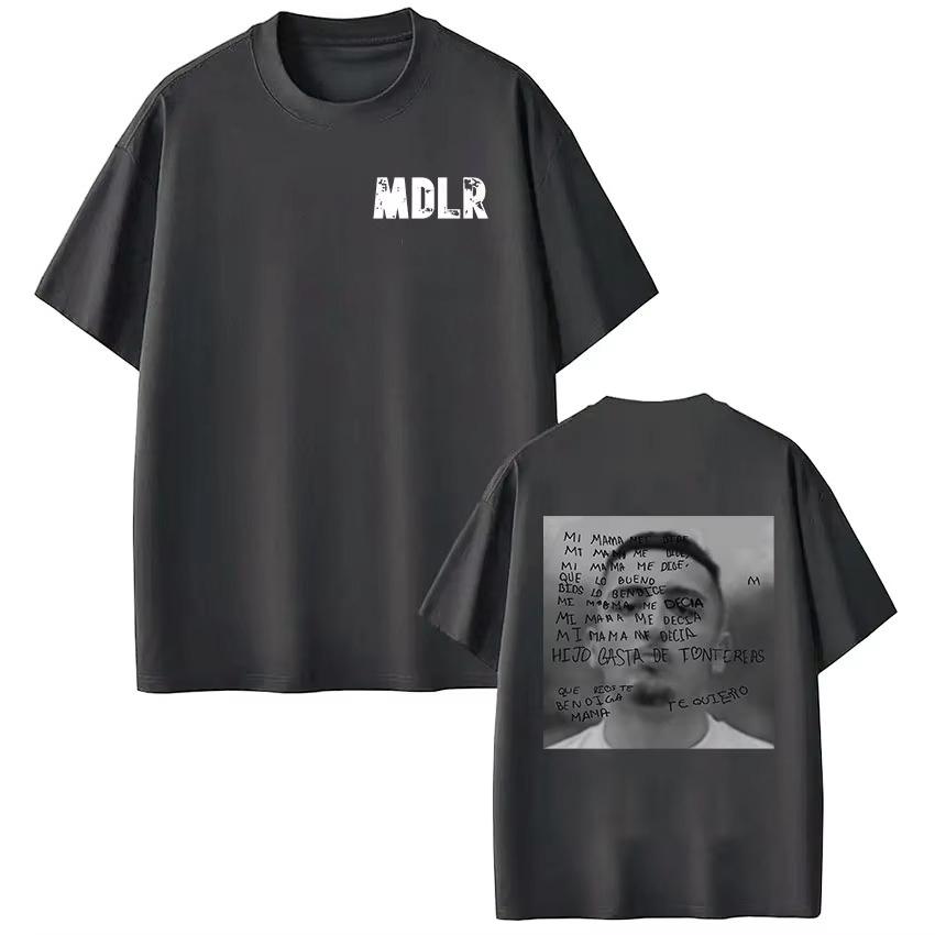 Mens Tshirt Featuring Morad MDLR Tour Album Design Loose Fit Casual Unisex Streetwear Top Graphic T Shirts Vintage T Shirt