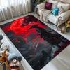 Japanese Samurai Creative Pattern Carpet for Living Room Bedroom Bedside Floor Mat Sofa Table Area Rugs Home Decor
