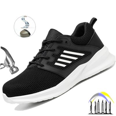 Sicherheits-Arbeitsschuhe mit Stahlkappe, Schutzstiefel, Damen und Herren, Stichschutz-Arbeitsstiefel, unzerstörbare Sicherheitsschuhe, Outdoor-Sneaker