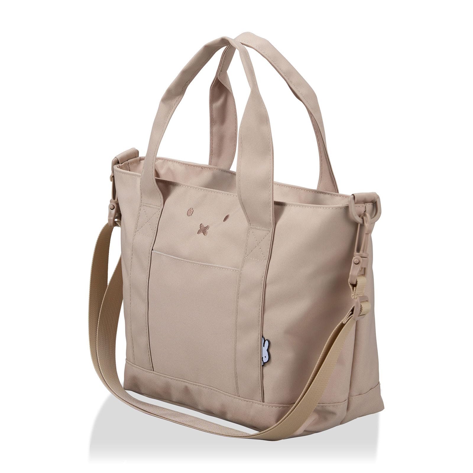 

Hapitas Miffy Face Milk Tea Tote Bag with Shoulder Size B280 Women s Strap,