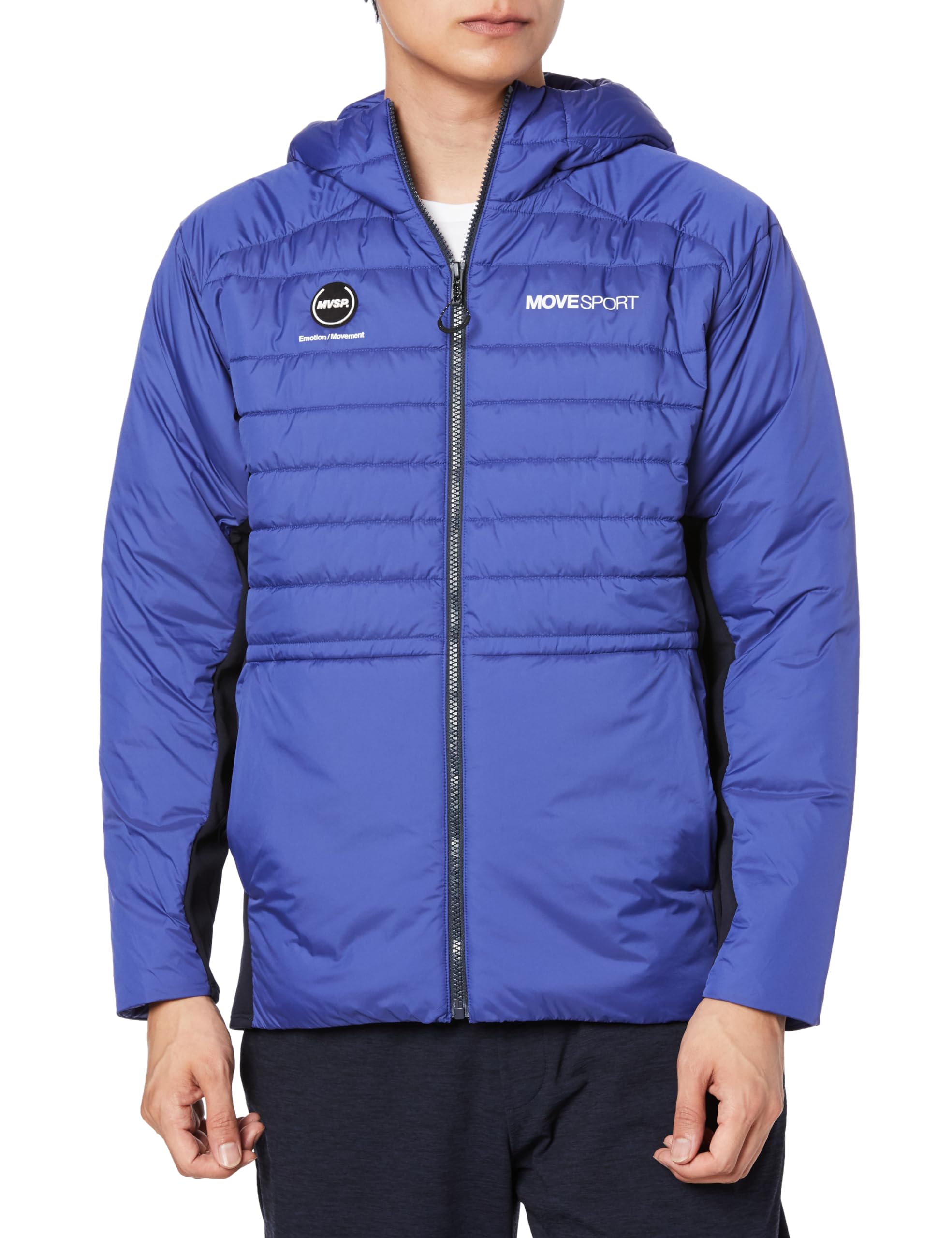 

Windbreaker Descente AERO CAPSULE Hybrid Full Zip Hoodie Lightweight Thermal Water Repellent Stretch Training M [Move Sports] BLNV(DMMWJC40)