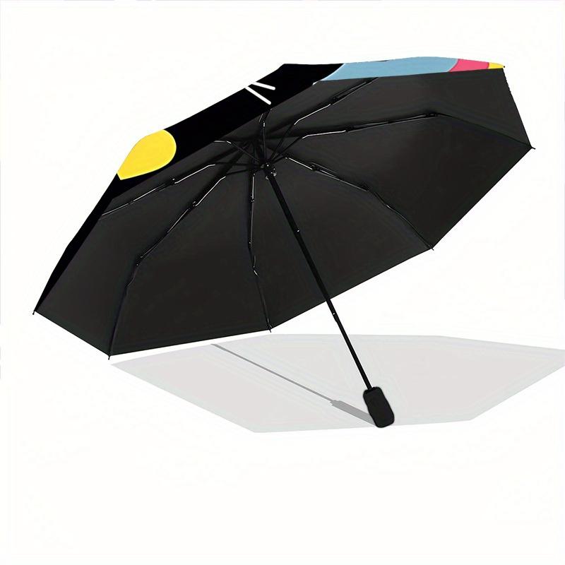 1pc Angel Cat Automatic Open/Close Umbrella, Portable Folding umbrella for Everyday Use yy250826091