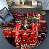 Liverpool Players Pattern Round rug,Carpet Rug for Living Room Bedroom Playroom ,Non-slip Floor Mat,Holiday Gifts and Birthday Gifts.