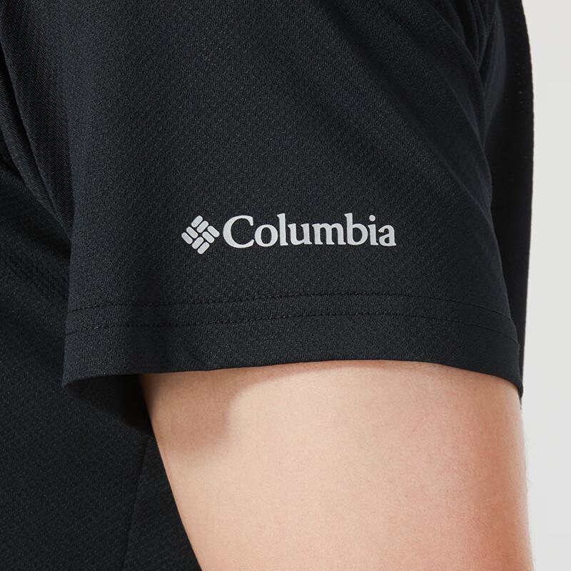 Columbia Men's Round Neck Short Sleeve Cotton T-Shirt