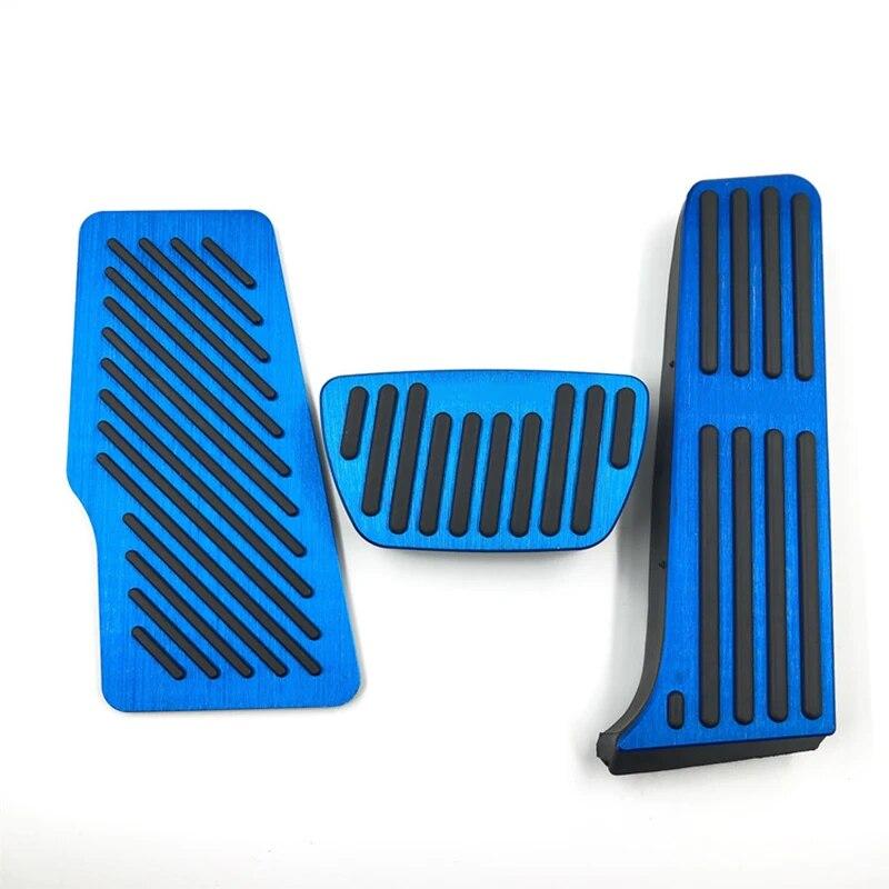 Aluminum Auto Car Pedals Cover Fuel Brake Footrest Pads Plate Cover For Toyota Camry 70 V70 2018    2022 Accessories