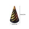 Rotating Pyramid 3D Printed Spiral Cone Three-dimensional Pyramid Desktop Figure Home Decoration Desk Accessories