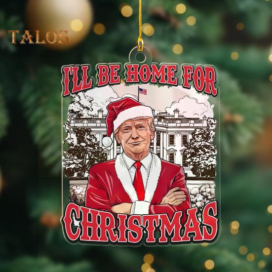 7Pcs Funny Character Pendants Christmas Ornaments with Lanyard Easy To Hang Xmas Tree Pendants Rearview Mirror Decor