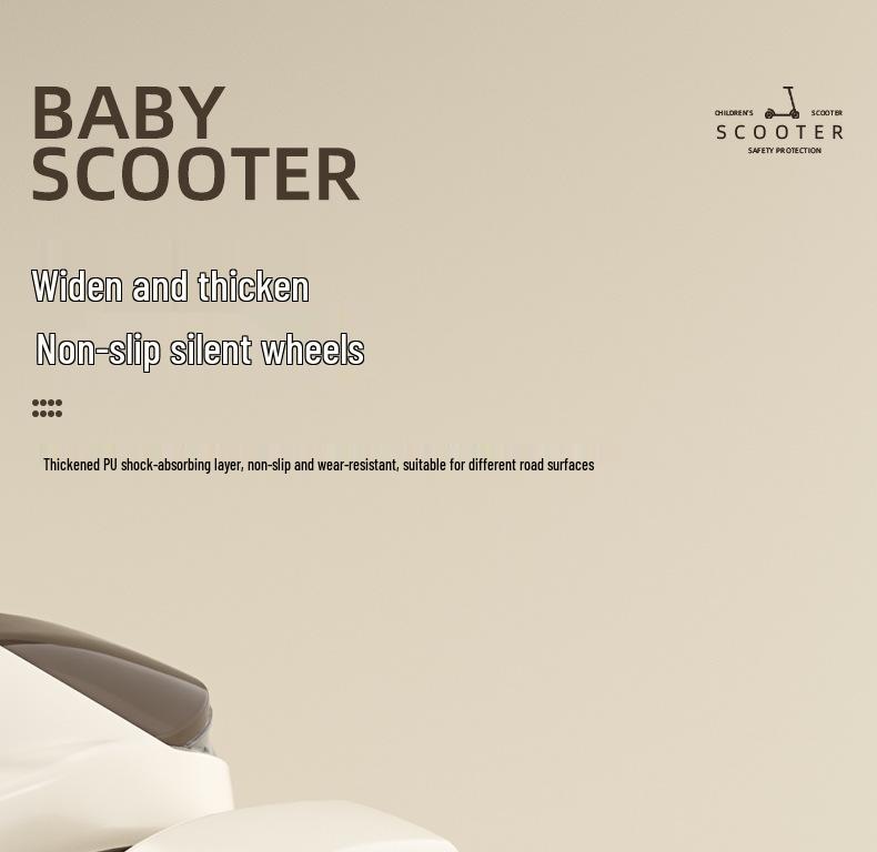 Big Kids Foldable Three-Wheeled Flashing One-Legged Commuter Scooter