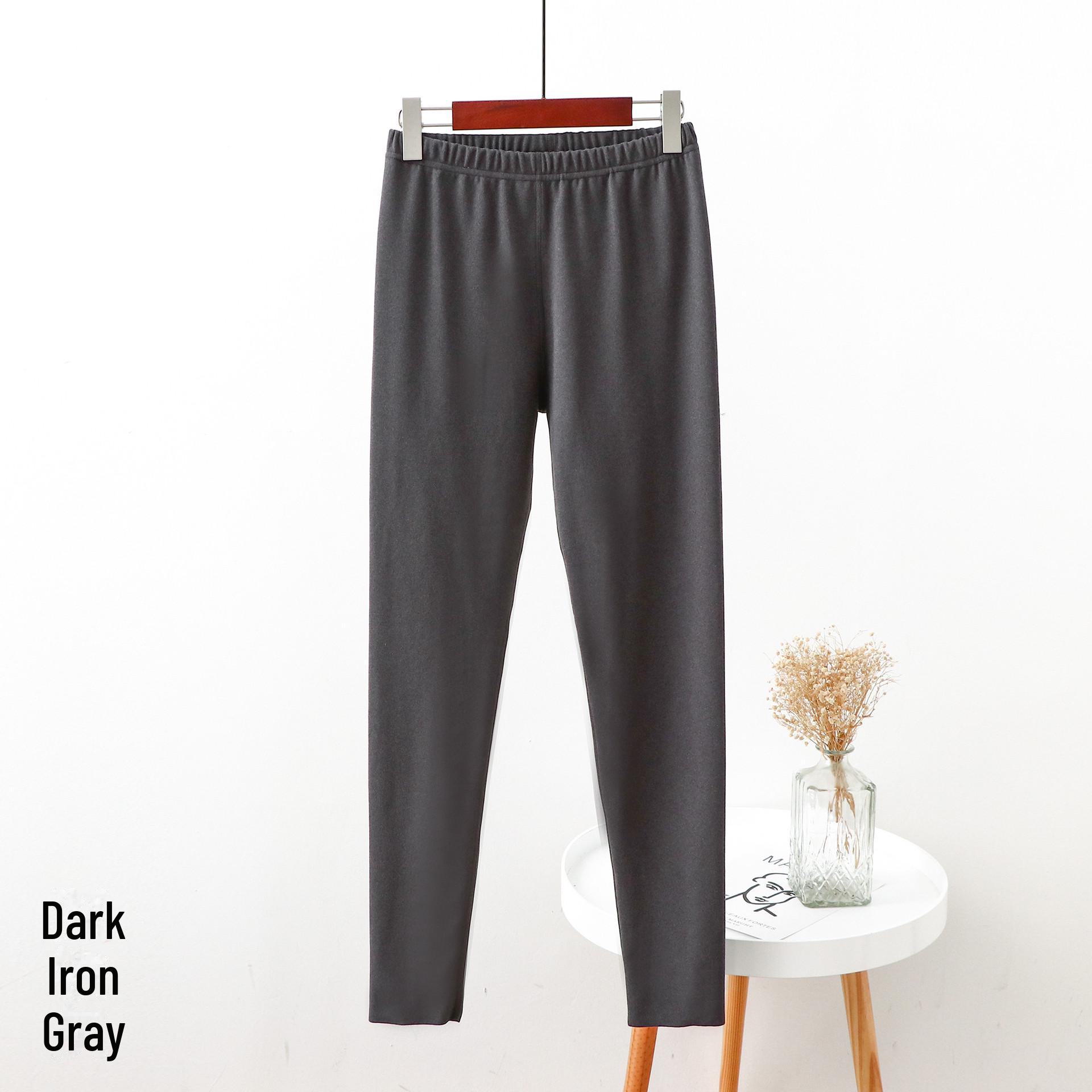 

Женские бархатные теплые леггинсы больших размеров с высокой талией 6XL (220-260 jin)