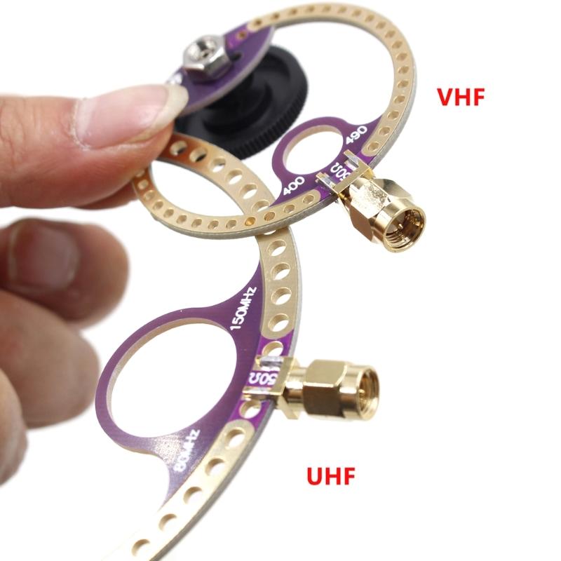 2Pieces  UV UHF+VHF FM  Antenna 400M-470MHz 80M-150MHz Antenna Small  Antenna for HFDY DSP DSP2 Receiver
