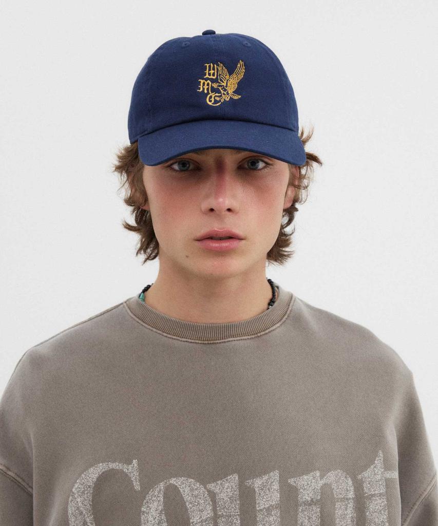 WMC Eagles 6 Panel Cap_Navy