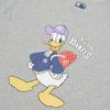 New MLB Mlb X Disney Collaboration T Shirt Unisex Gray 3ATSD0114-50MGS