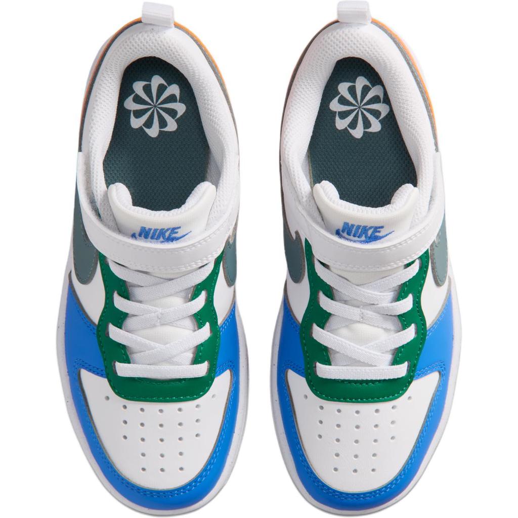 Nike Court Borough Comfortable Versatile Kids Sneakers Kids Sneakers White DV5457-140