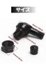 YFFSFDC Air Valve Stem Tire Valve, 90 Degree Aluminum 2-Piece Set, Car Motorcycle Tire