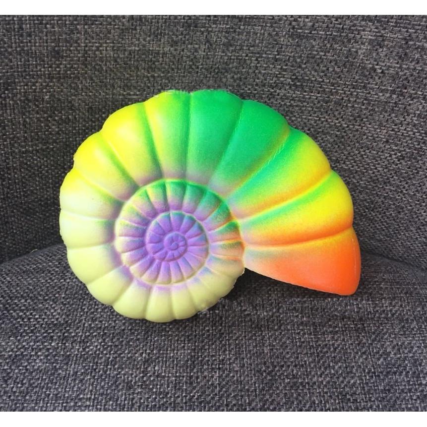 

Colorful Rainbow Sea Shell Slow Rebound Stress Ball Kids Toy Gift For Emotional Development
