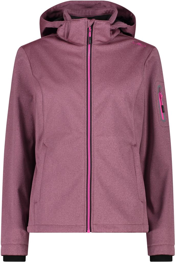 Куртка CMP Softshell Jacket Zip Hood Women (39A5006M) Woman Softshelljacket (39a5006m-B720) bubblegummel.