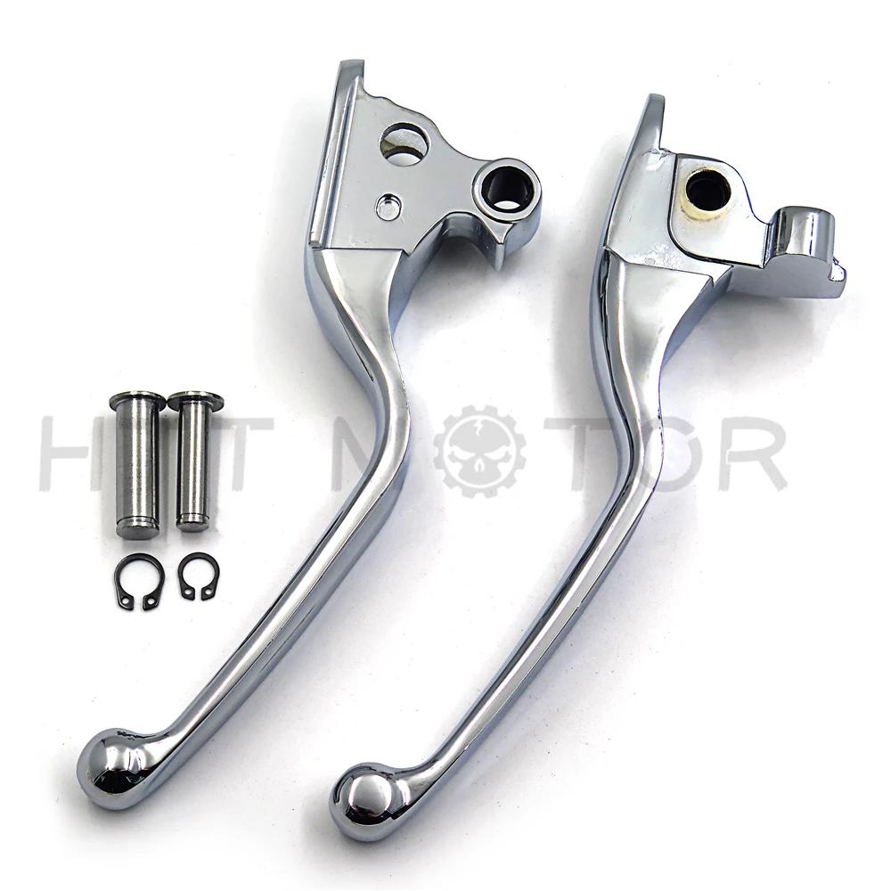 Brake Clutch Hand Lever For Harley Davidson 08-13 Touring 2014-Later FLHR and FLHRC Chrome/Black Motorcycle Parts