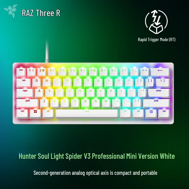 

Razer Huntsman V3 Pro Mini Analog Optical Mechanical Gaming Keyboard