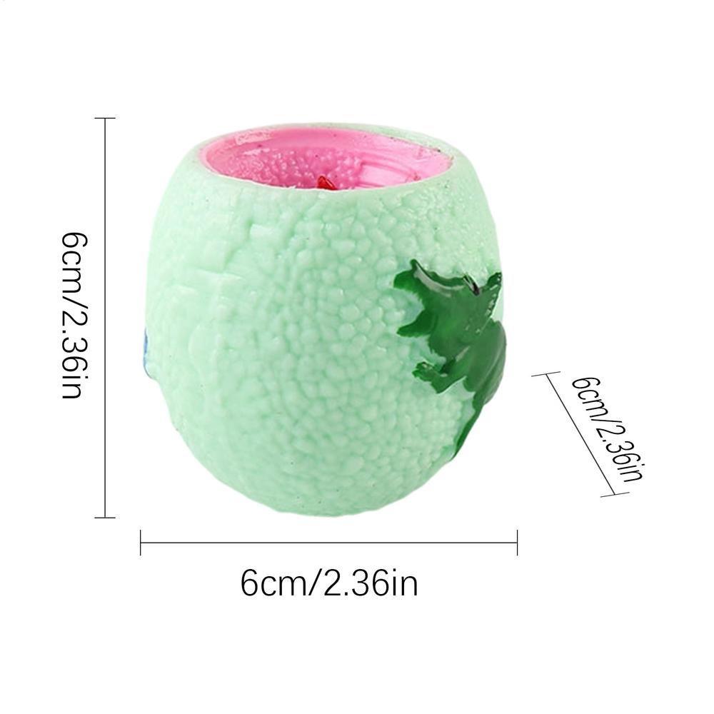 Stress-relieving Dinosaur Cup Squeeze And Play Prank Dinosaur Egg Novelty Funny Dinosaur Eggs Adults Dinosaur Squeeze Fidget Toy