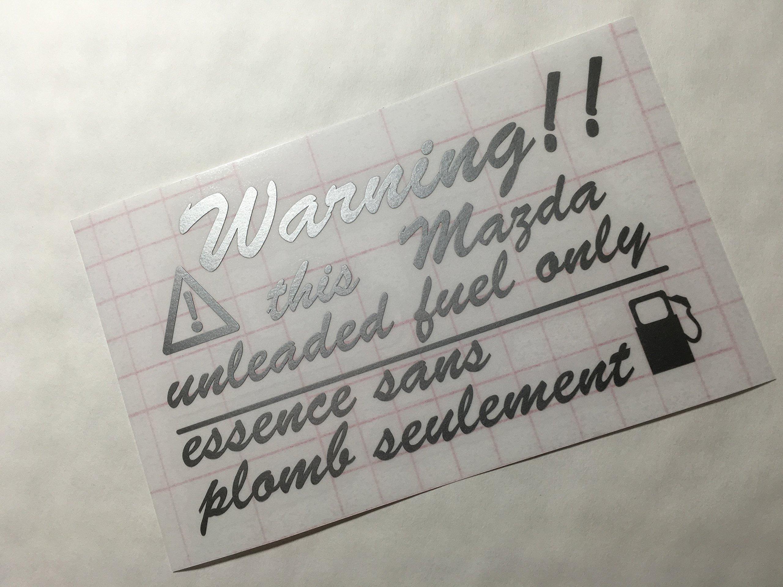 

Funnel Sticker Mazda Car Regular for , sliver серебряный