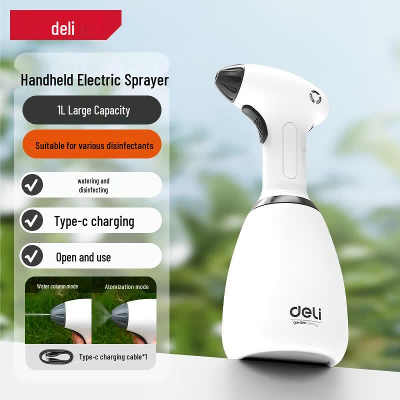 Deli Electric Spray Bottle 1L