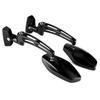 2Pcs Motorcycle Modified Racing Rearview Mirror Side Mirrors for Suzuki Kawasaki