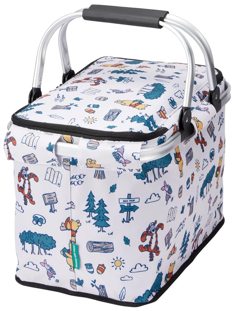 Skater Foldable Aluminum Handle Basket 30L Live in Nature Thermal/Cold BKA1-A