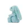 JELLYCAT Bonnie Rabbit Series Shy Bonnie Rabbit Soothing Ocean Blue Doll Plush Doll 31cm High