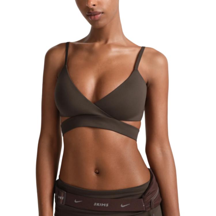 Nike × Skims Solid Matte Wrap Bra Women underwear IR5074-233